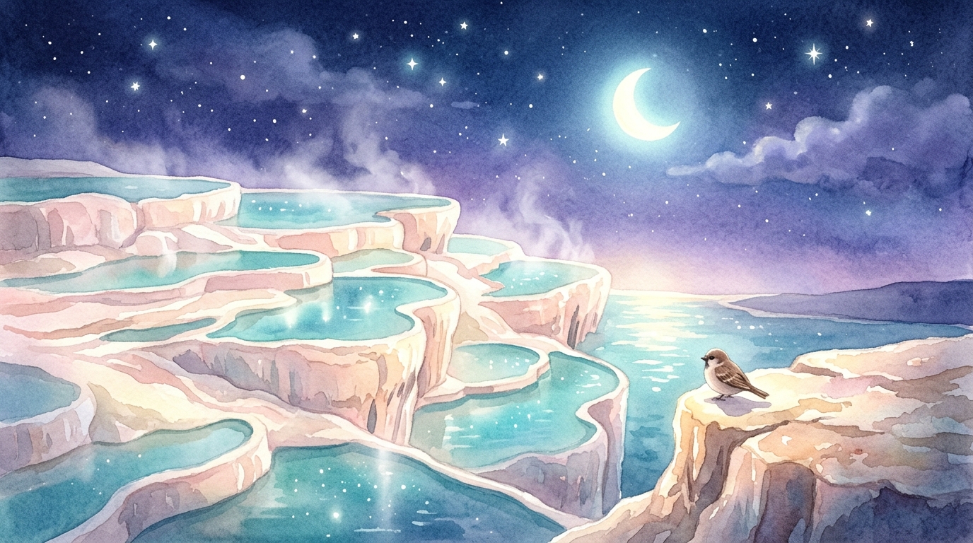 The Little Bird of Pamukkale